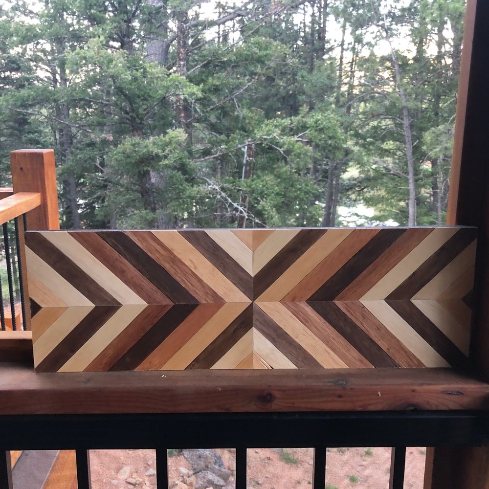 Herringbone Rustic/Boho Wall Art